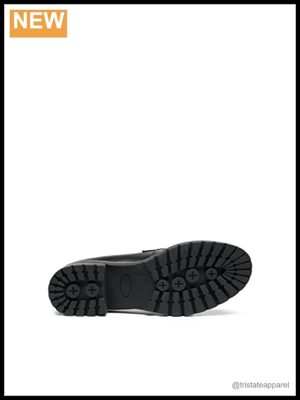 Platform Chunky Heeled Loafers with Breathable Lining, Slip-On Design